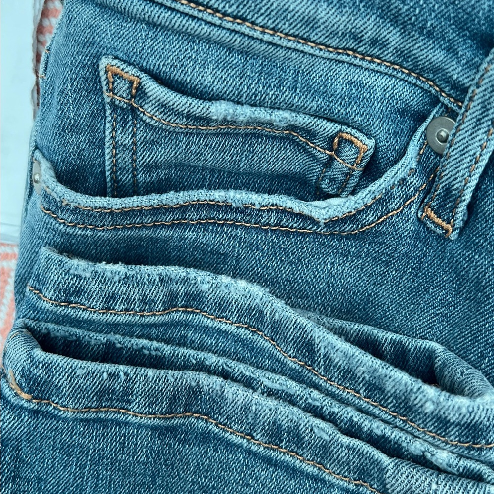 FINAL!  Banana Republic Mid-Rise Skinny Blue Denim Jeans- Sz 30 - Picture 9 of 9